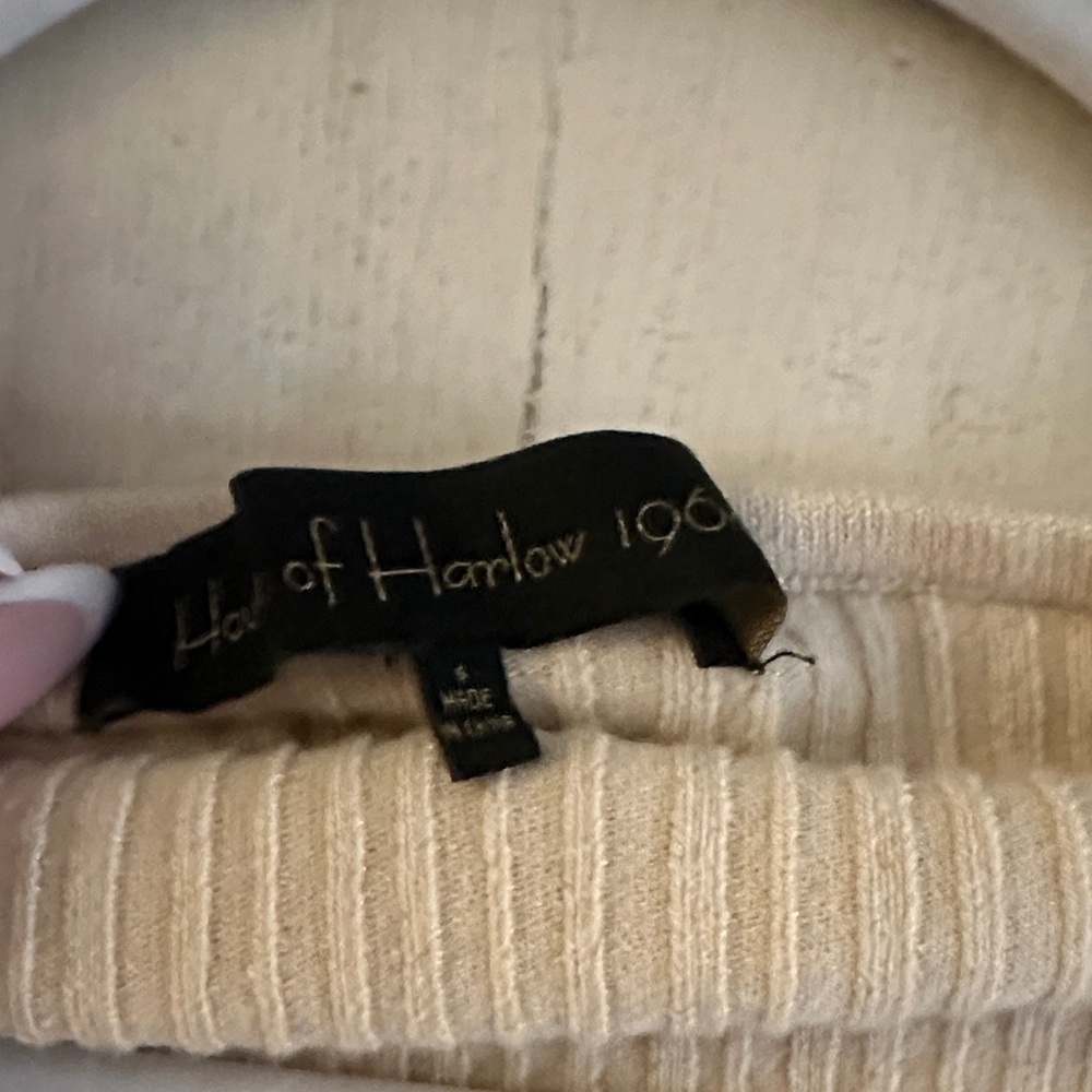 REVOLVE Cream Ribbed Knit Set - Picture 9 of 11
